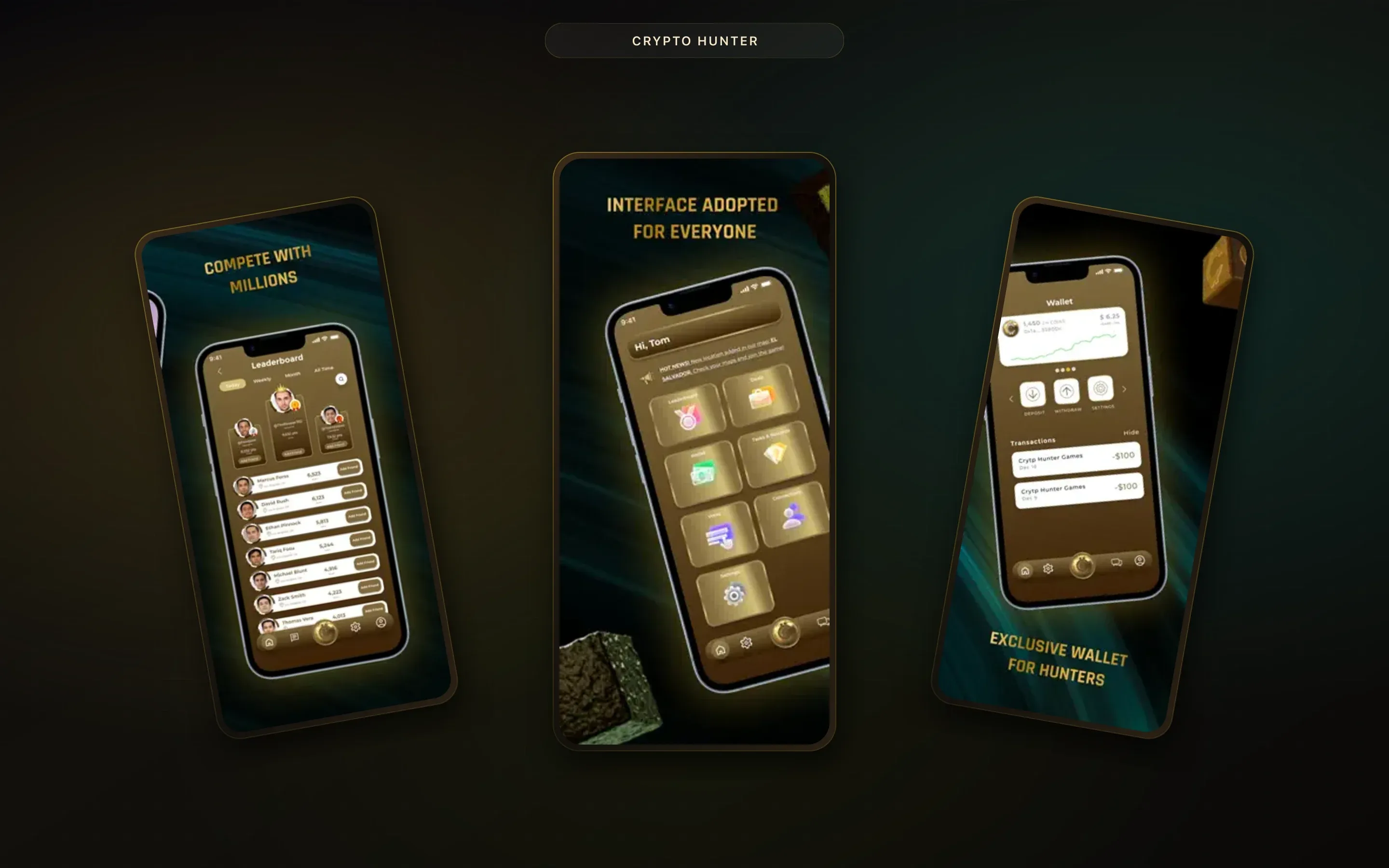 Crypto Hunter — Digital Treasure Hunt